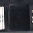 NYS EMT Officer's Style Wallet holds Badge/money/credit cards with a Gift Box