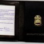 NYPD-Style Sergeant's Daughter Mini Book Wallet with Blue Letter Mini included