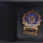 NYPD-Style-Detective Badge Cut-Out Shield/ID Wallet (Badge Not Included)