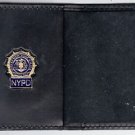 NYPD-Style-Detective Mini Shield & ID Book Wallet (Blue Mini Included) left-hand