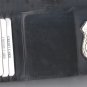 NYC EMS Officer's Style Wallet holds Badge/money/credit cards with a Gift Box