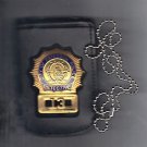 Paterson Police (NJ) Detective Shield/ID Neck Hanger w/Chain (Badge Not Included Paterson Police (NJ) Detective Shield/ID Neck Hanger w/Chain (Badge Not Included