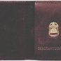 NYPD-Style Sergeant's Father Mini Book Wallet with Blue Letter Mini included