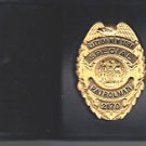 NYPD-Style-School Safety Teardrop Shield/ID Wallet (Badge Not Included)