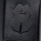 Old Style Customs Duty Flip Badge Cut-Out Wallet (Badge/ID Not Included)