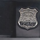 NYSEMT Police Officer Style Badge/ID Snap Wallet (Badge Not Included)