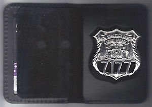 NYS Courts Officer Style Shield/ID Book Wallet (Badge Not Included)