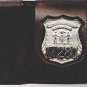 NYC Correction Officer Badge Cut-Out Shield/ID Wallet (Badge Not Included)