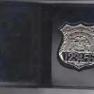 NYS EMT Police Officer Badge Style Shield/ID Book Wallet (Badge Not Included)