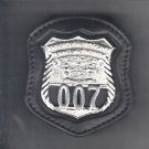 NYS TBTA Police Officer's Badge Cut-Out Belt Clip - (Badge Not Included)