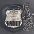 NYS Metro Police Officer Badge CutOut Neck Hanger w/Chain - (Badge Not Included) NYS Metro Police Officer Badge CutOut Neck Hanger w/Chain - (Badge Not Included)