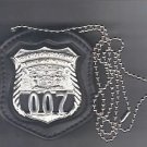 NYS TBTA Police Officer Badge CutOut Neck Hanger w/Chain - (Badge Not Included)
