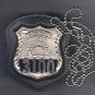 NYS Metro North Police Officer Badge Neck Hanger w/Chain - (Badge Not Included)