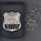NYS Metro North Police Officer Shield/ID Neck Holder (Badge/ID Not Included)