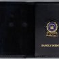 NYS EMT Detective Style Family Member Mini Badge Wallet (Mini badge included)