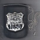 NYC Hospital Police Officer Shield/ID Neck Holder w/chain (Badge/ID Not Included