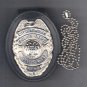 NYPD Traffic Agent Badge CutOut Neck Hanger/Belt Clip Combo (Badge Not Included)