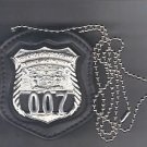 NYS TBTA Police Officer Cut-Out Neck Hanger/Belt Clip Combo (Badge Not Included)