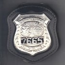 NYC EMS Police Officer's Style Badge Cut-Out Belt Clip - (Badge Not Included)