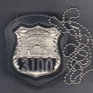 NYS Metro North Police Officer Neck Hanger/Belt Clip Combo (Badge Not Included)