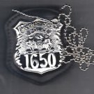 NYC Hospital PD Officer CutOut Neck Hanger/Belt Clip Combo (Badge Not Included)
