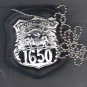 NYC Hospital PD Officer CutOut Neck Hanger/Belt Clip Combo (Badge Not Included)