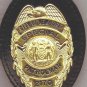 NYPD-Style School Safety Teardrop Badge Cut-Out Belt Clip (Badge Not Included)