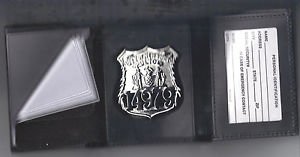 NYPD-Style-Officer Full Tri-Fold money Wallet (Badge Not Included) CT07