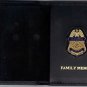 Customs/Border Inspection Officer Family Member Book Wallet (w/Mini badge)