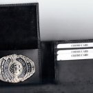 NYPD-Traffic Agent Teardrop Style Shield Money/Credit Card Wallet  - CT-70
