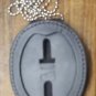 Blackington B-1125 Badge Style Neck Hanger (Badge Not Included)