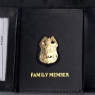 NYPD-Style-Sergeant Family Member Money/CC Wallet with CutOut Letters Mini CT-09 NYPD-Style-Sergeant Family Member Money/CC Wallet with CutOut Letters Mini CT-09