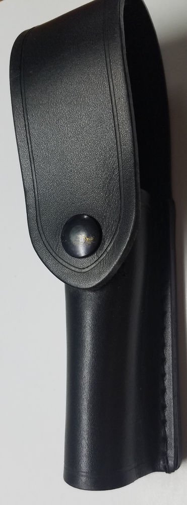 Leather Covered Flashlight Holder used by most United States Police Departments