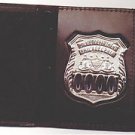 Philadelphia Police Officer Badge Cut-Out Snap Wallet (Badge Not Included)