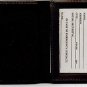NYPD-Style Police Chaplain Family Member Book Wallet (w/Mini badge included)