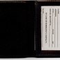 NYPD-Style Police Chaplain Family Member Book Wallet (w/Mini badge included)
