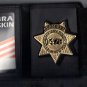 NYPD-Auxiliary Style Star Tri-Fold DL/Money/CC Wallet (badge NOT included) CT10