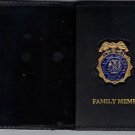 NYPD-Police Chief of Department Family Member Wallet (w/Mini badge included)