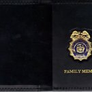 NYPD-Police Chief of Organized Crime Control Family Member Wallet (w/Mini badge