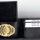 NYPD-School Safety Teardrop Style Shield Money/Credit Card Wallet  - CT-70
