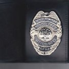 NYPD-Style-Traffic Agent Teardrop Shield/ID Wallet (Badge Not Included)