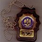 NYPD School Safety Badge CutOut Neck Hanger/Belt Clip Combo (Badge Not Included)