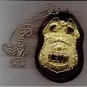 NYPD School Safety Badge CutOut Neck Hanger/Belt Clip Combo (Badge Not Included)