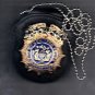 NYPD School Safety Badge CutOut Neck Hanger/Belt Clip Combo (Badge Not Included)