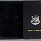 Nassau County Police (NY) Officer's Family Member Book Wallet (w/Mini badge)