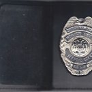 NYPD-Style-Traffic Agent Teardrop Shield/ID Book Wallet (Badge Not Included)