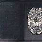 NYPD-Style-Traffic Agent Teardrop Shield/ID Book Wallet (Badge Not Included)