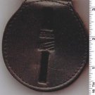 Round Generic Police or Fire Badge Belt Clip (Badges Not Included)