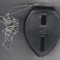 Large Generic Teardrop Police or Fire Badge Neck Hanger (Badges NOT included)