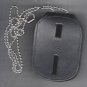 Generic Rectangle Police/Fire Badge Belt Clip/Neck Hanger (Badges Not Included)